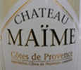 Chteau Mame AOC  2007, witte wijn